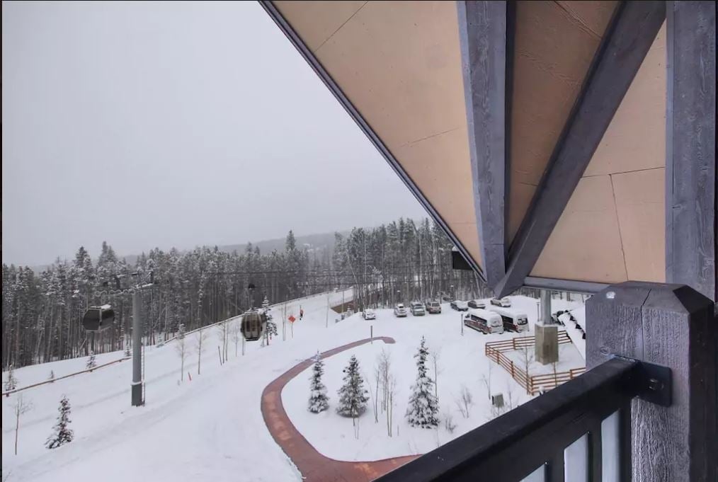 Balcony - Crystal Peak Lodge 7304 - Breckenridge Vacation Rental