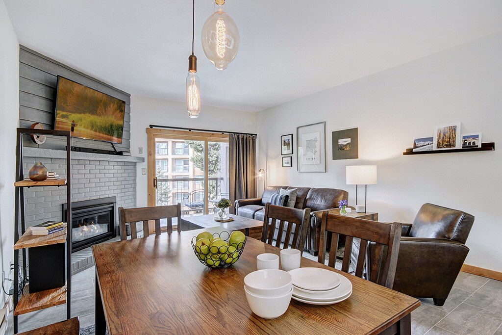 Dining Area - Mountainwood 301 - Breckenridge Vacation Rental