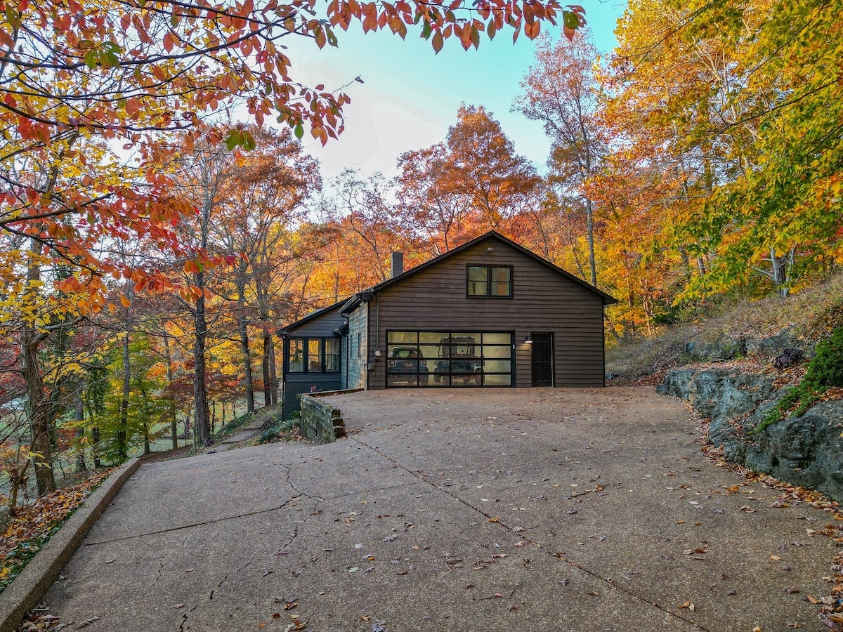 Garage and side entrance