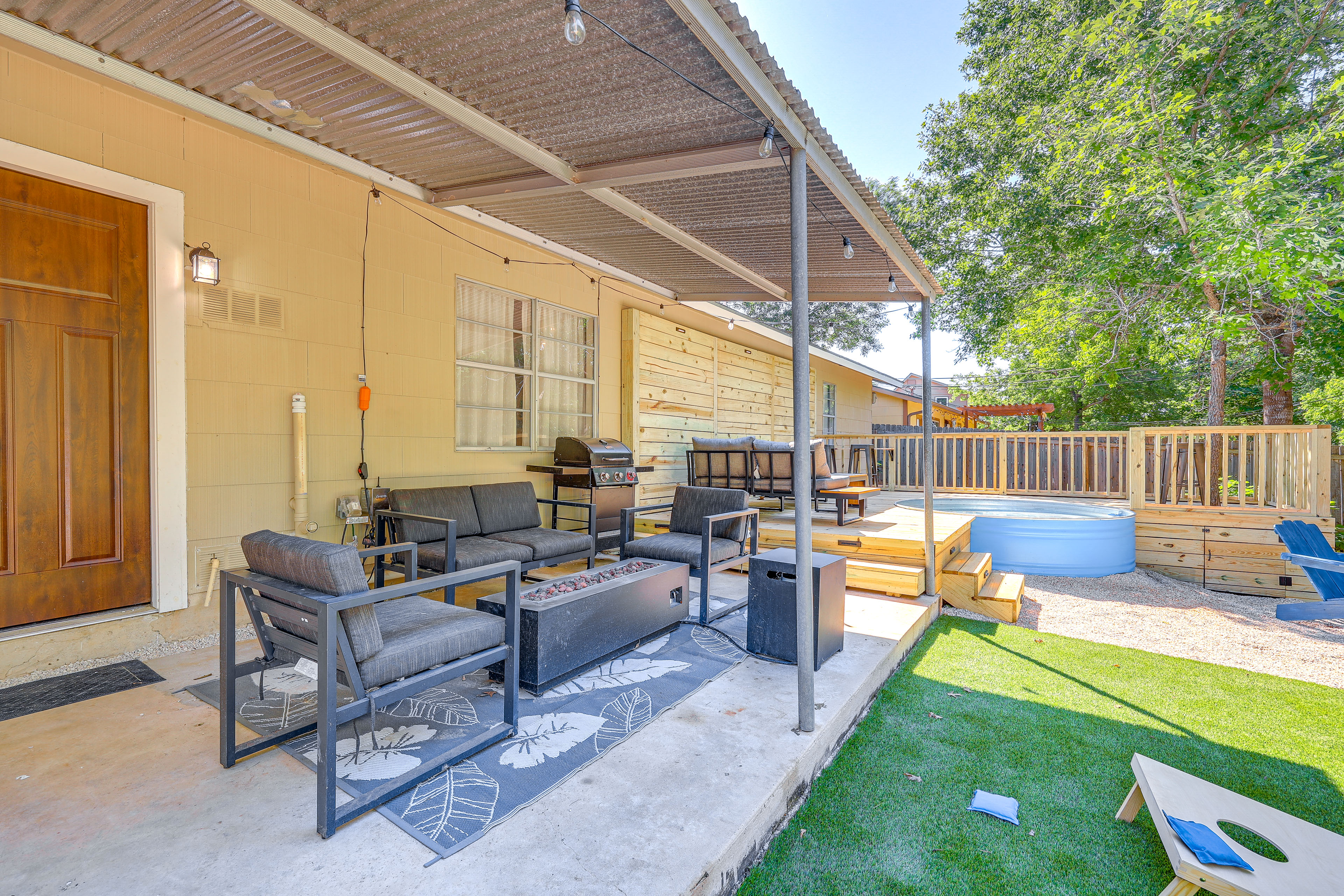 Property Image 2 - Modern San Antonio Home w/ Patio, Grill, Fire Pit!