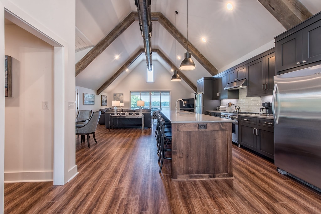 Well-equipped kitchen to prep your whole groups meals. 