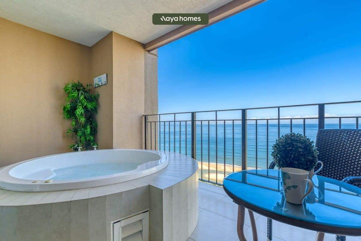 Property Image 1 - Beachfront Condo - Private Jacuzzi - Ocean View