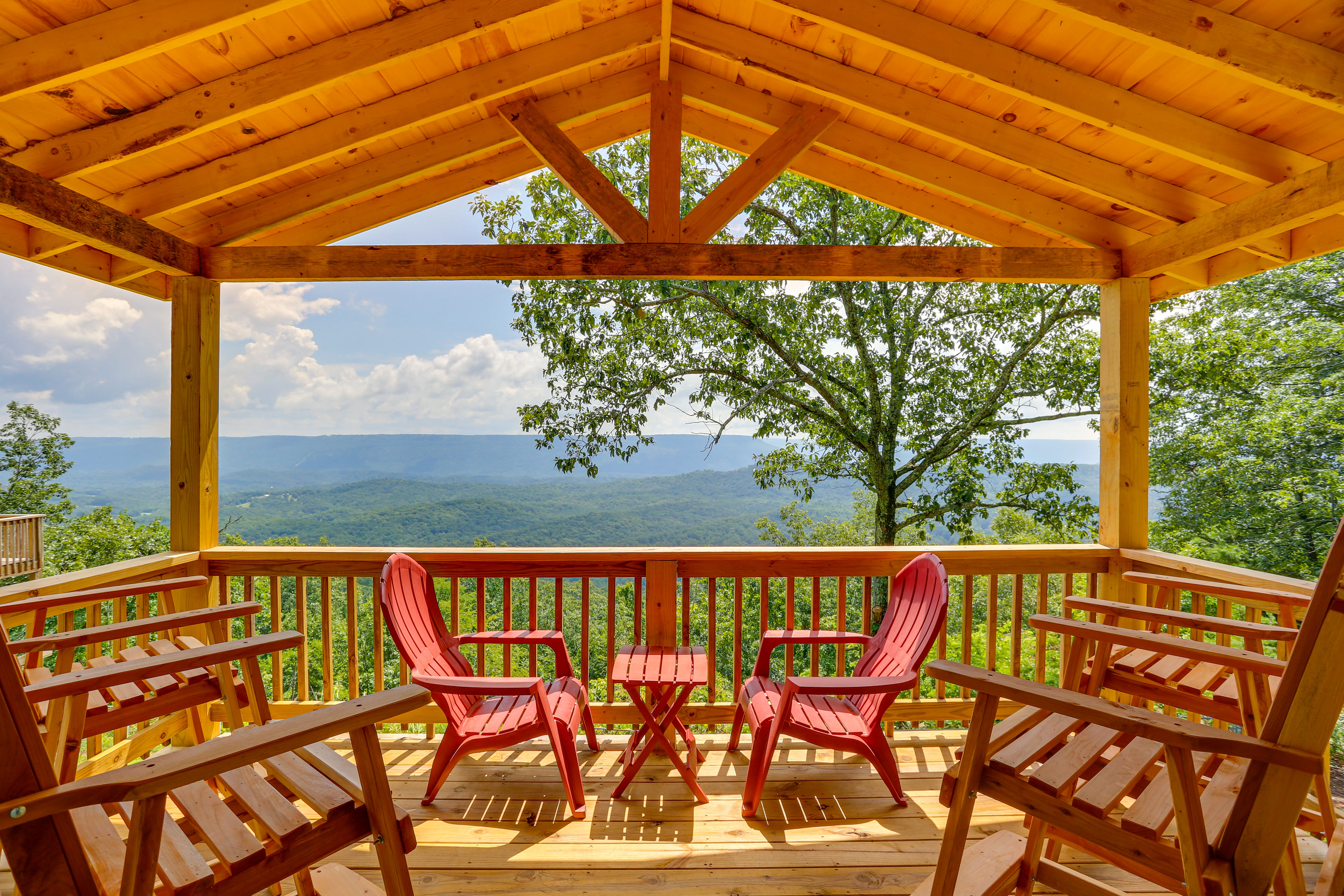 Property Image 1 - Mtn-View Gem: Flat Rock Retreat w/ Deck & Grill!