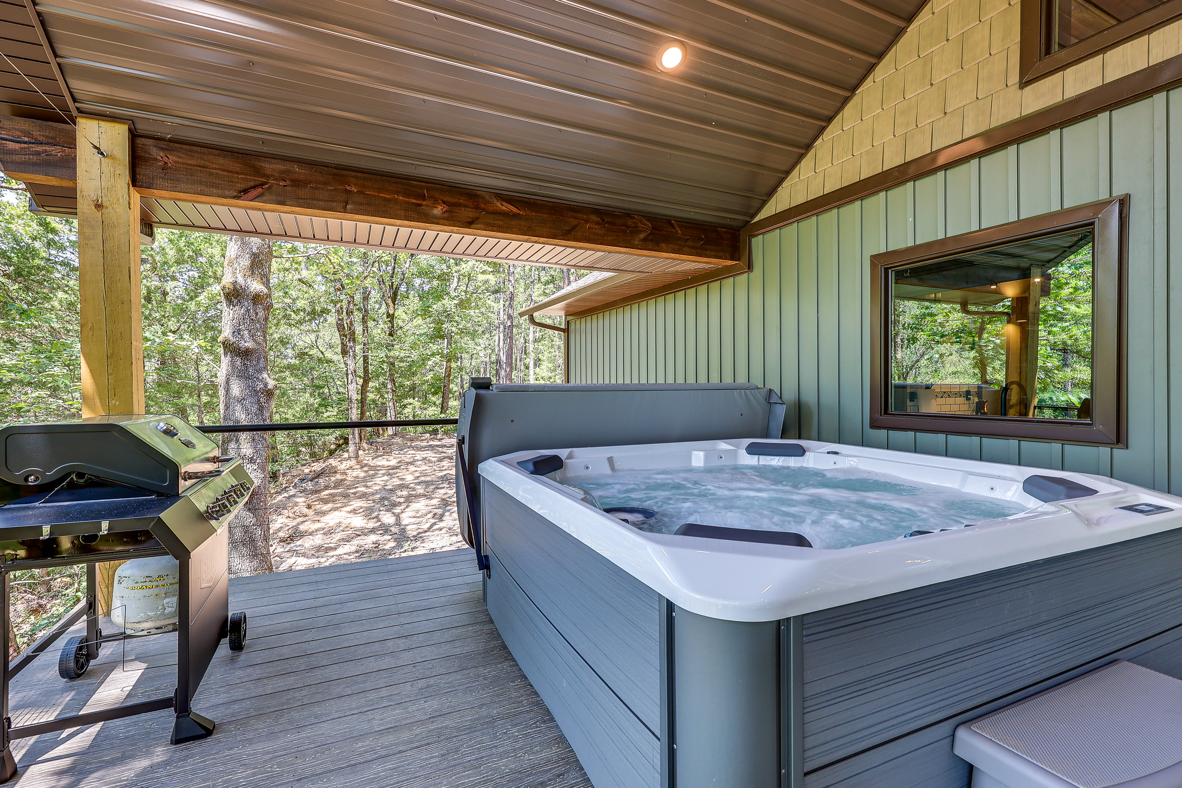 Property Image 2 - Big Cedar Vacation Rental w/ Deck & Hot Tub!