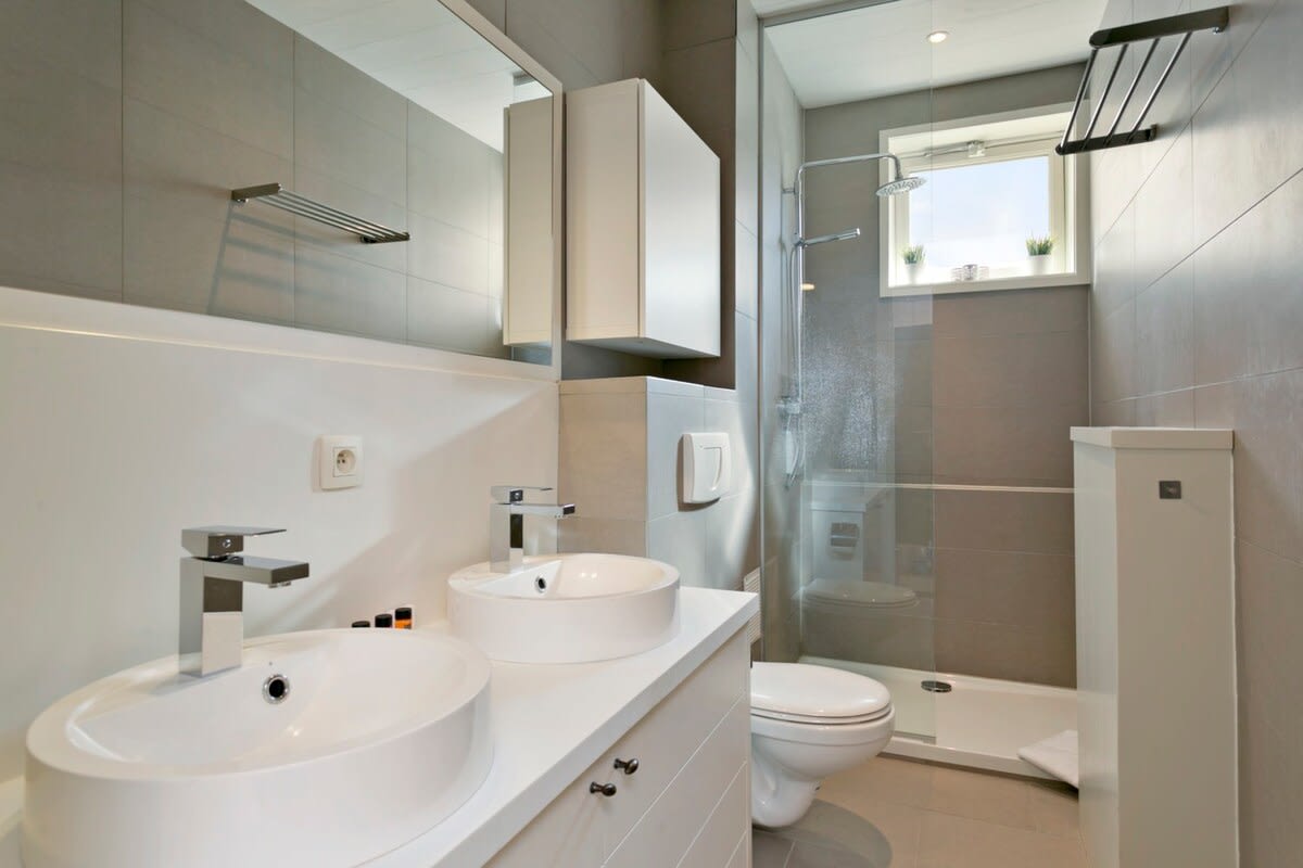 Bathroom with shower