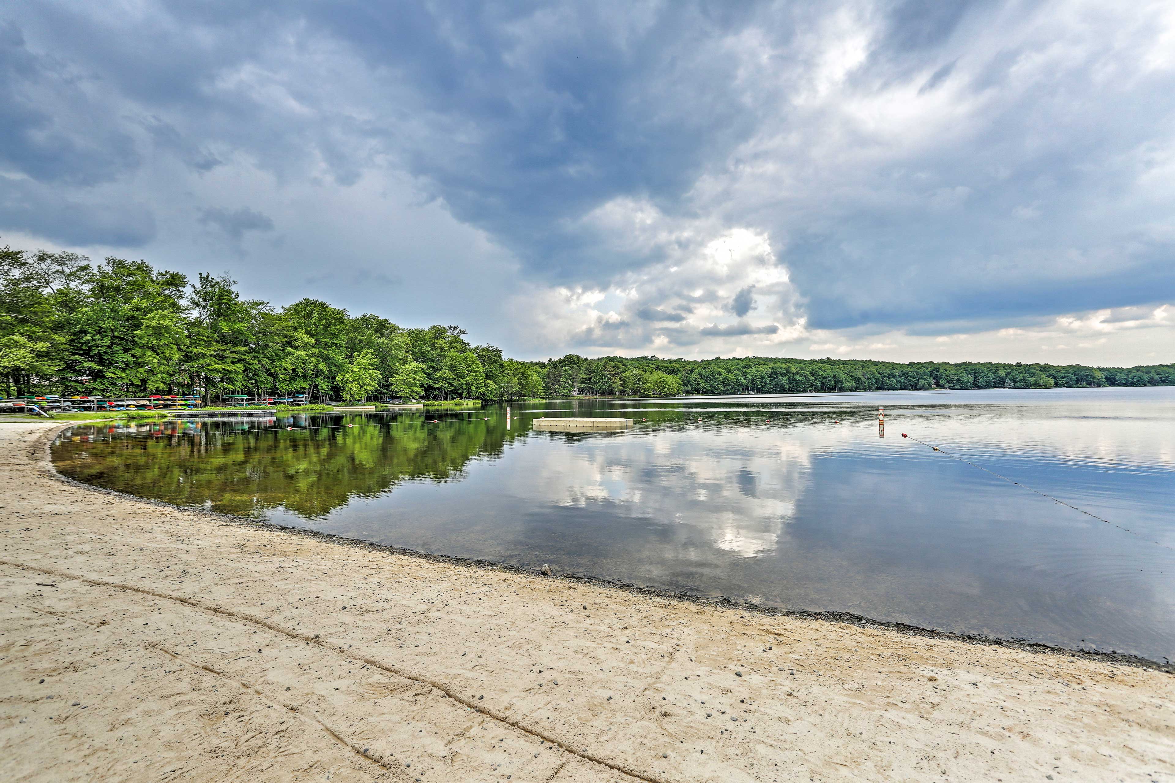 Property Image 2 - Eco-Friendly Poconos Cabin w/ EV Charger!