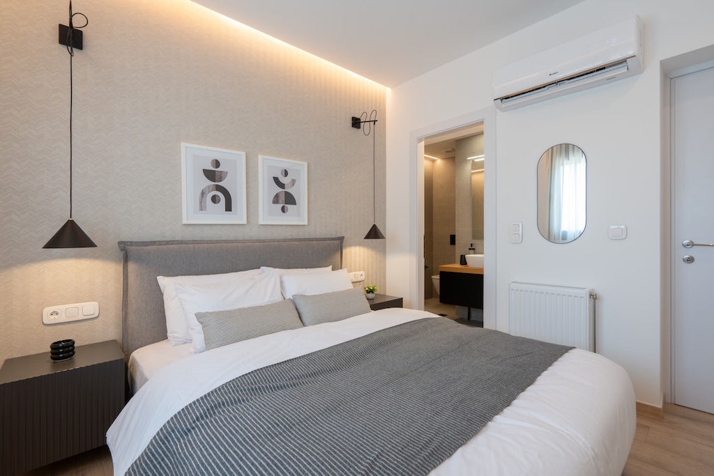 Both bedrooms come with premium quality mattresses and fine beddings