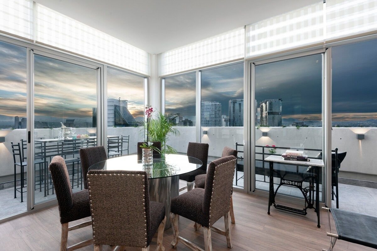 Property Image 2 - BEST VIEW in CDMX, Amazing private terrace