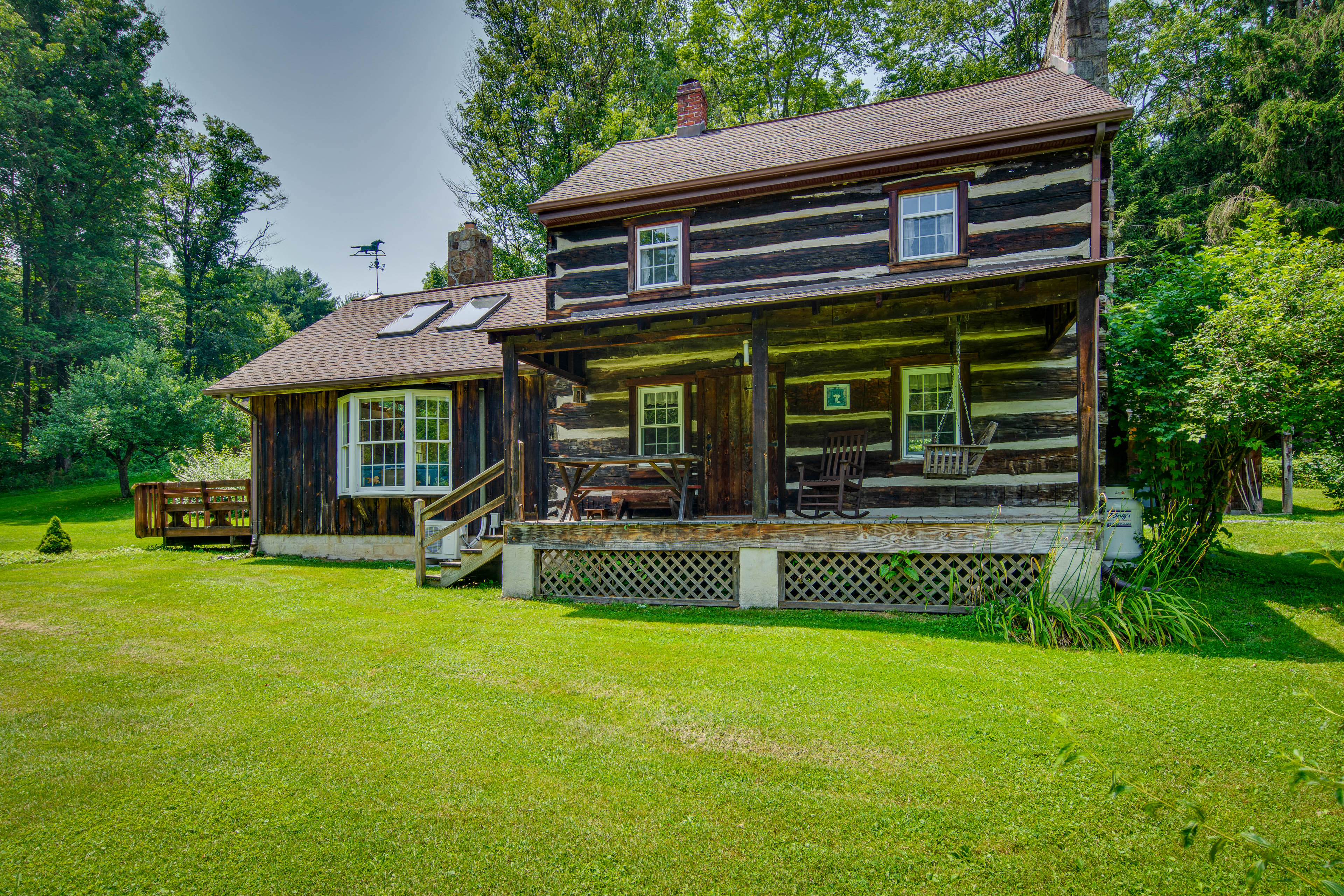 Property Image 1 - Historic Morrisdale Area Cabin w/ Deck & Fireplace