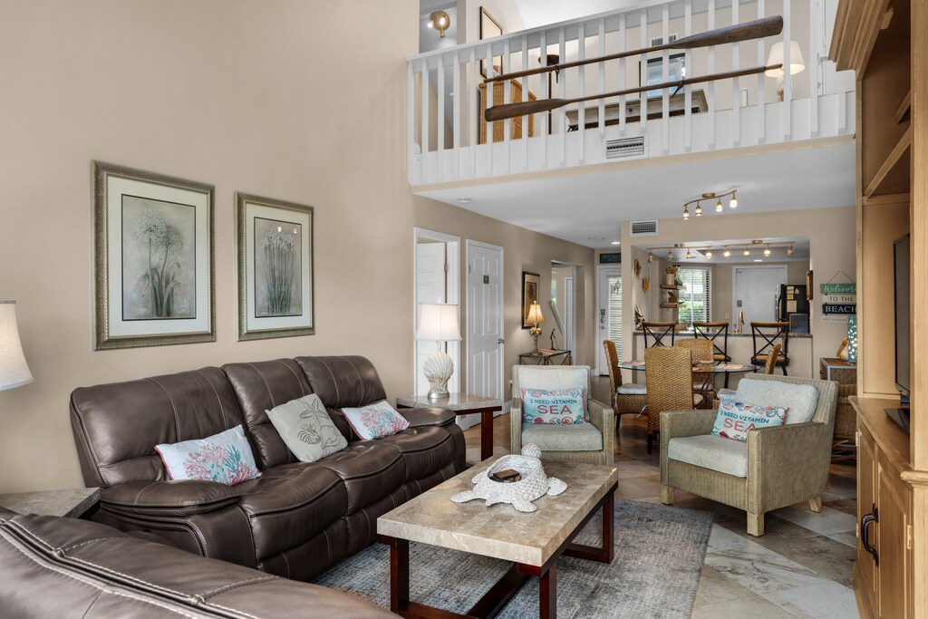 Two Story Living room - Fairways 309