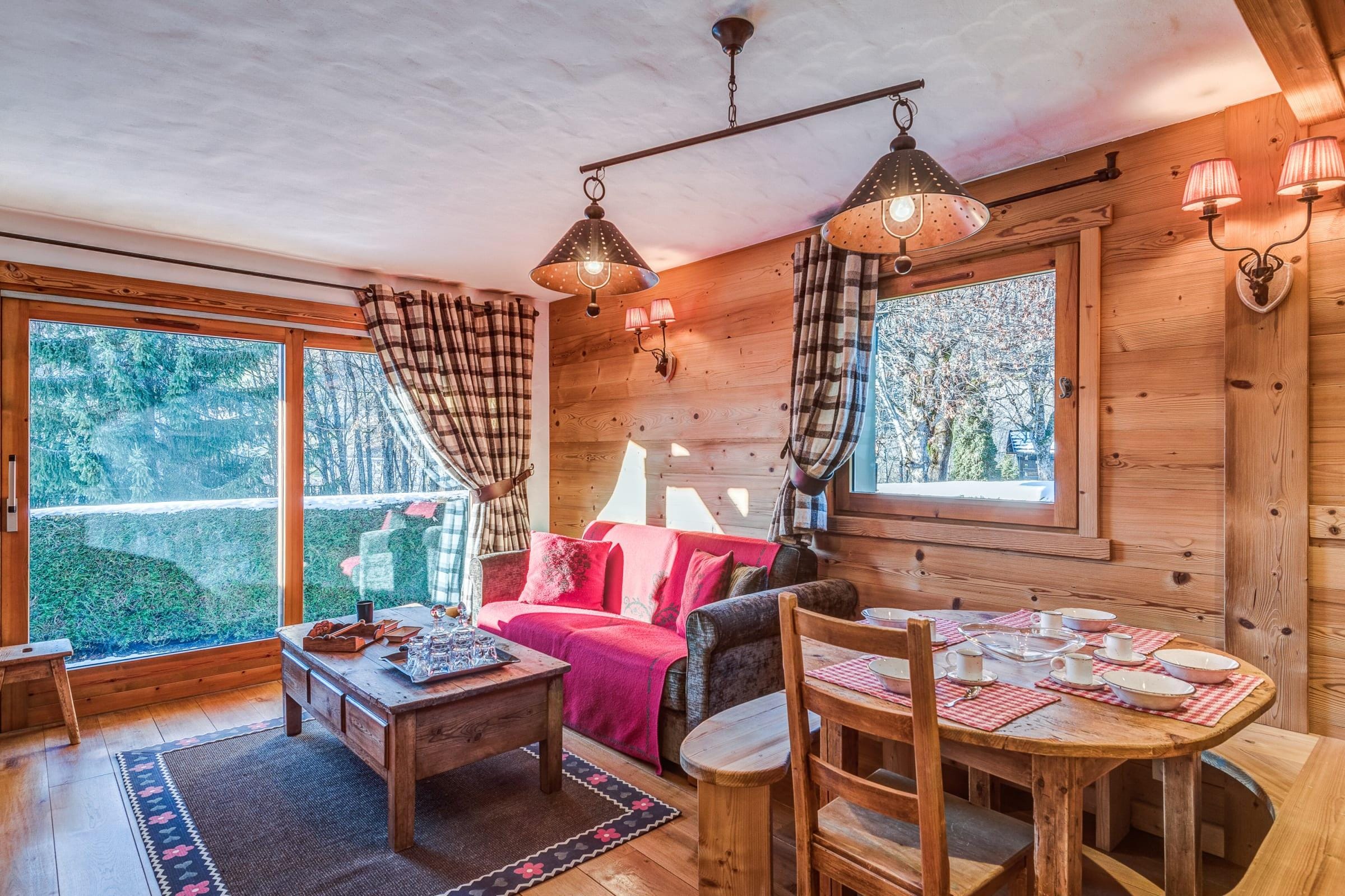 Property Image 1 - Charming flat in a chalet in Megève