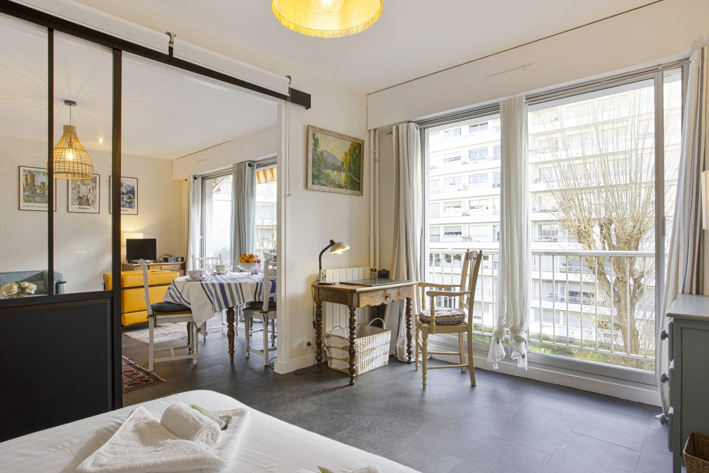 Nice and bright flat in the heart of Biarritz