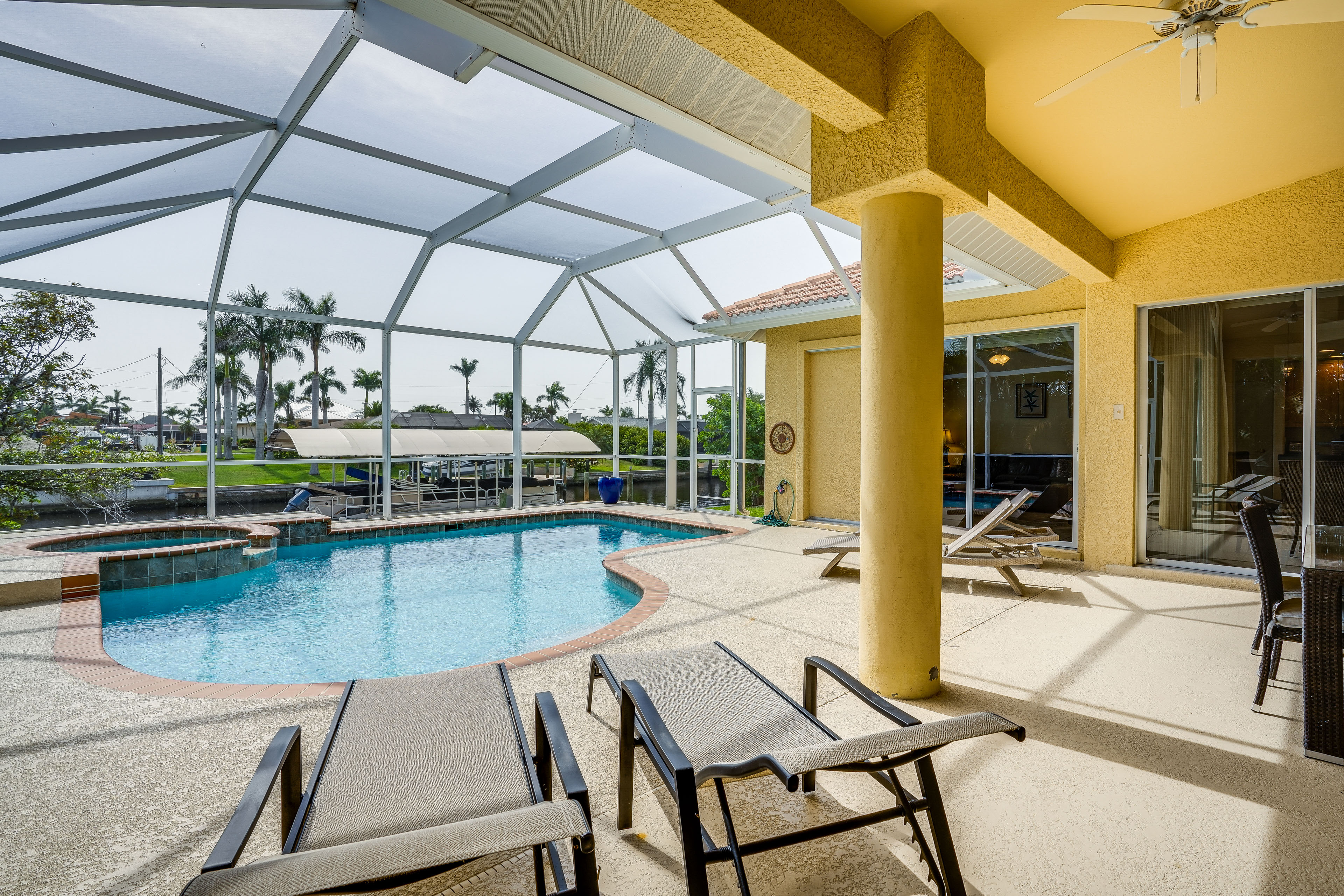 Property Image 1 - Waterfront Cape Coral Home: Lanai, Pool & Dock!