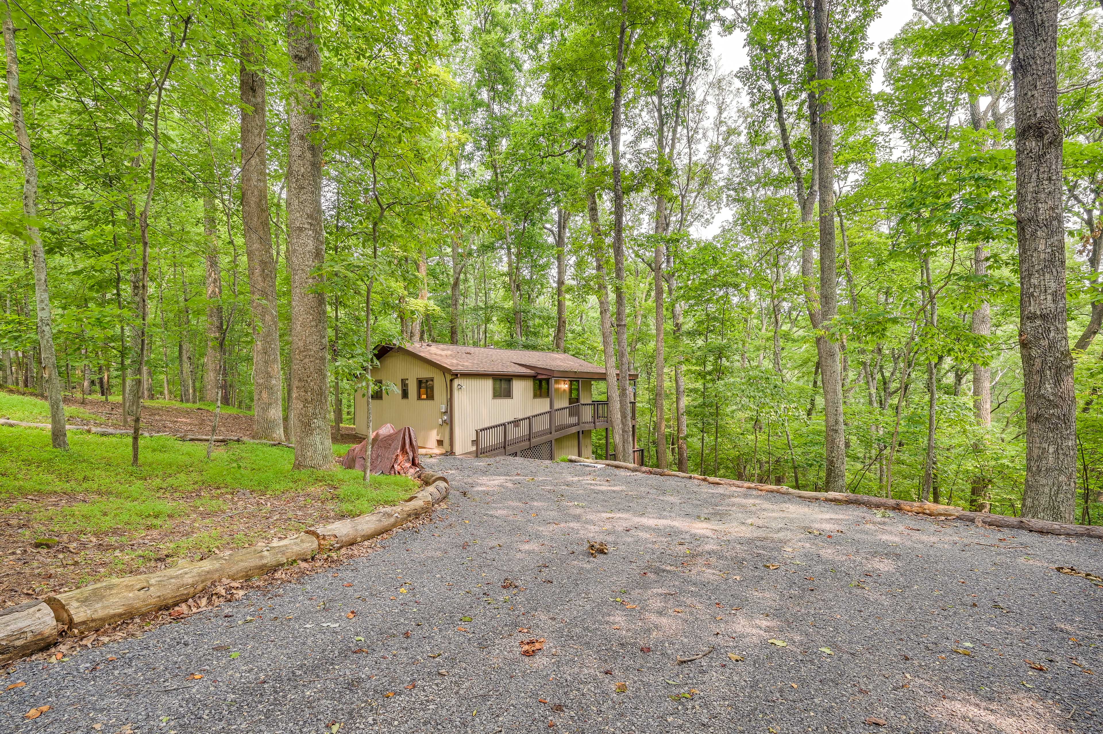 Property Image 1 - Charming Hedgesville Retreat w/ Deck + Fireplace!