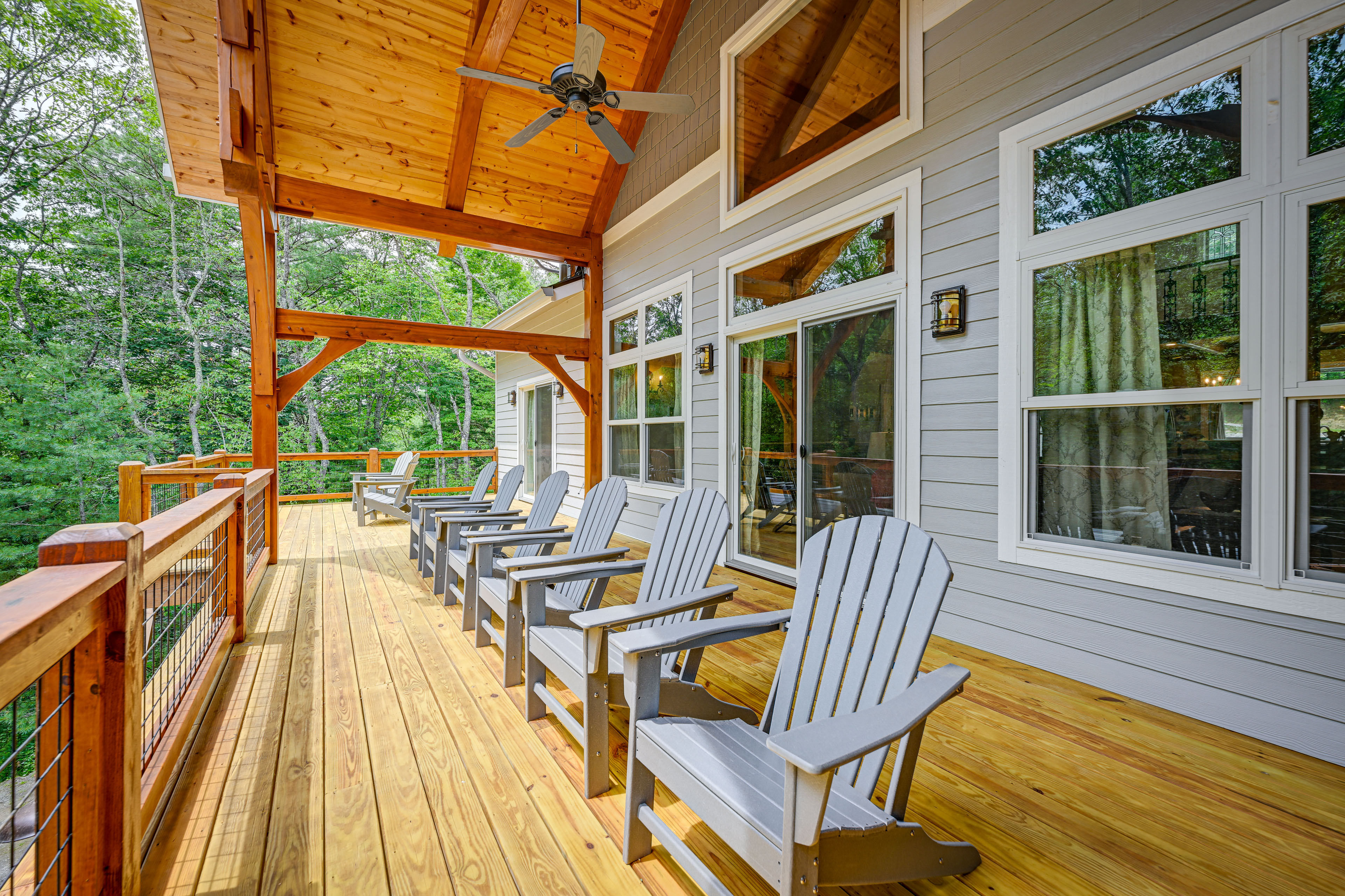 Glenville Home w/ Large Deck & Forest Views!