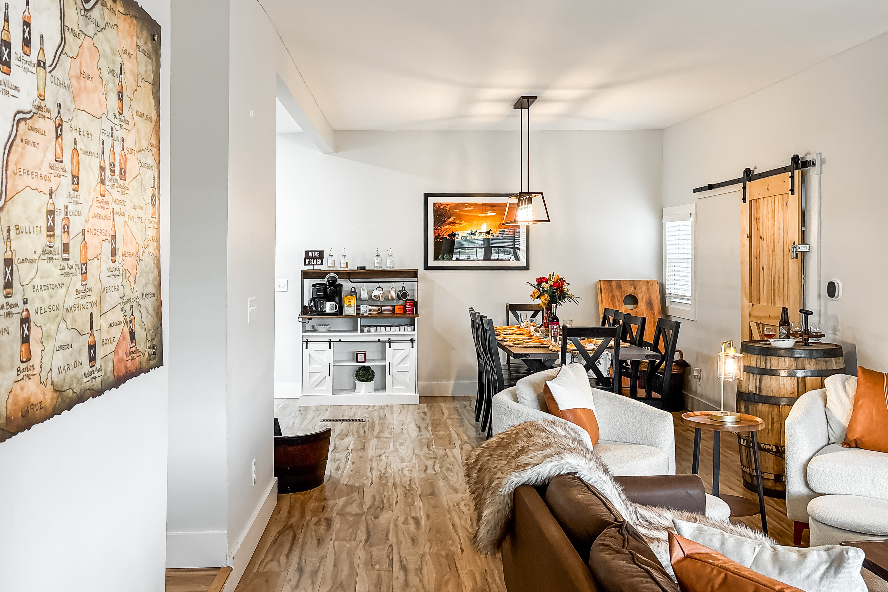 Shelbyville Farmhouse w/ Hot Tub, Fire Pit & Grill