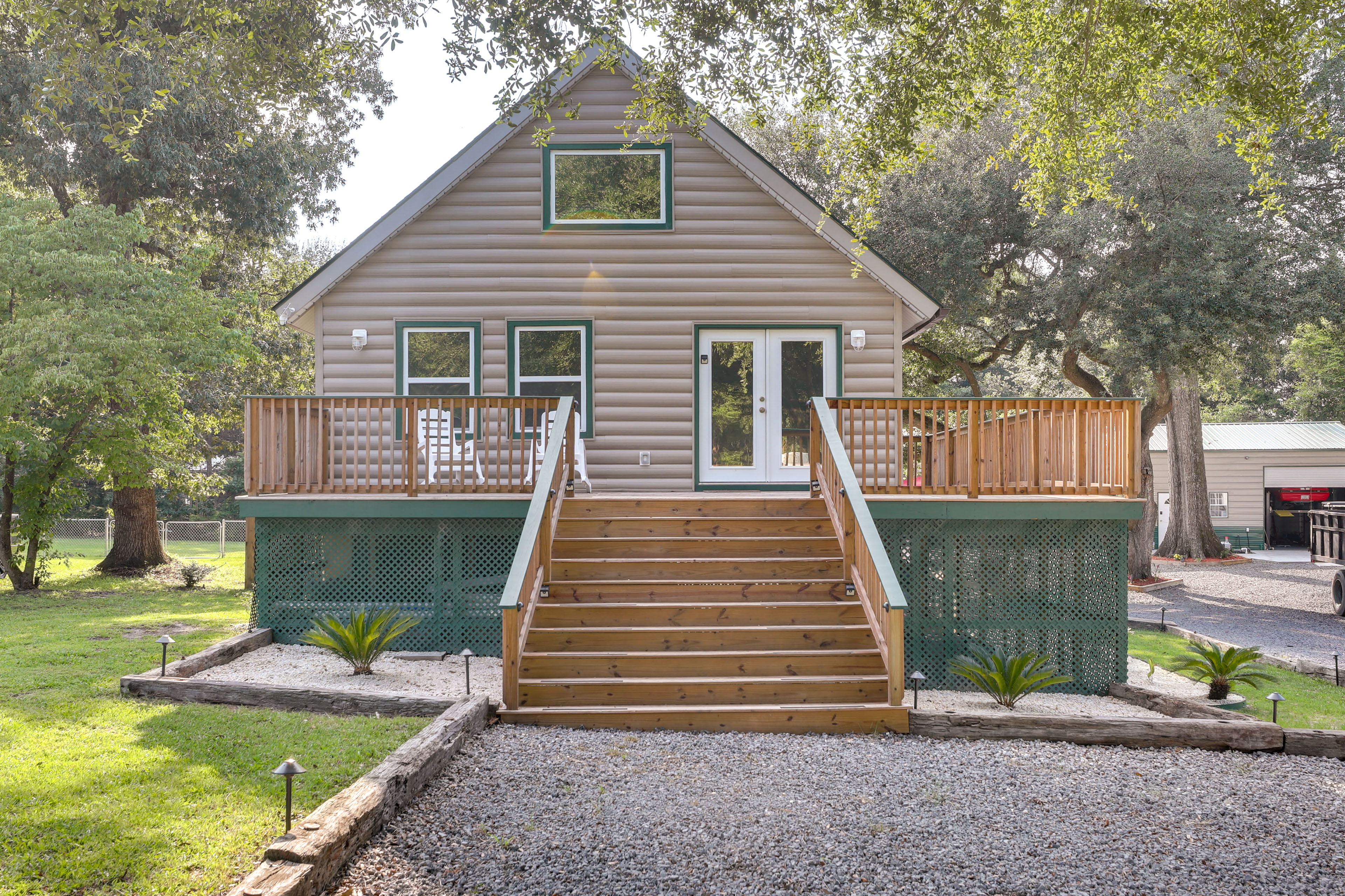 Property Image 1 - Multi-Level Bonneau Cabin: Walk to Lake!