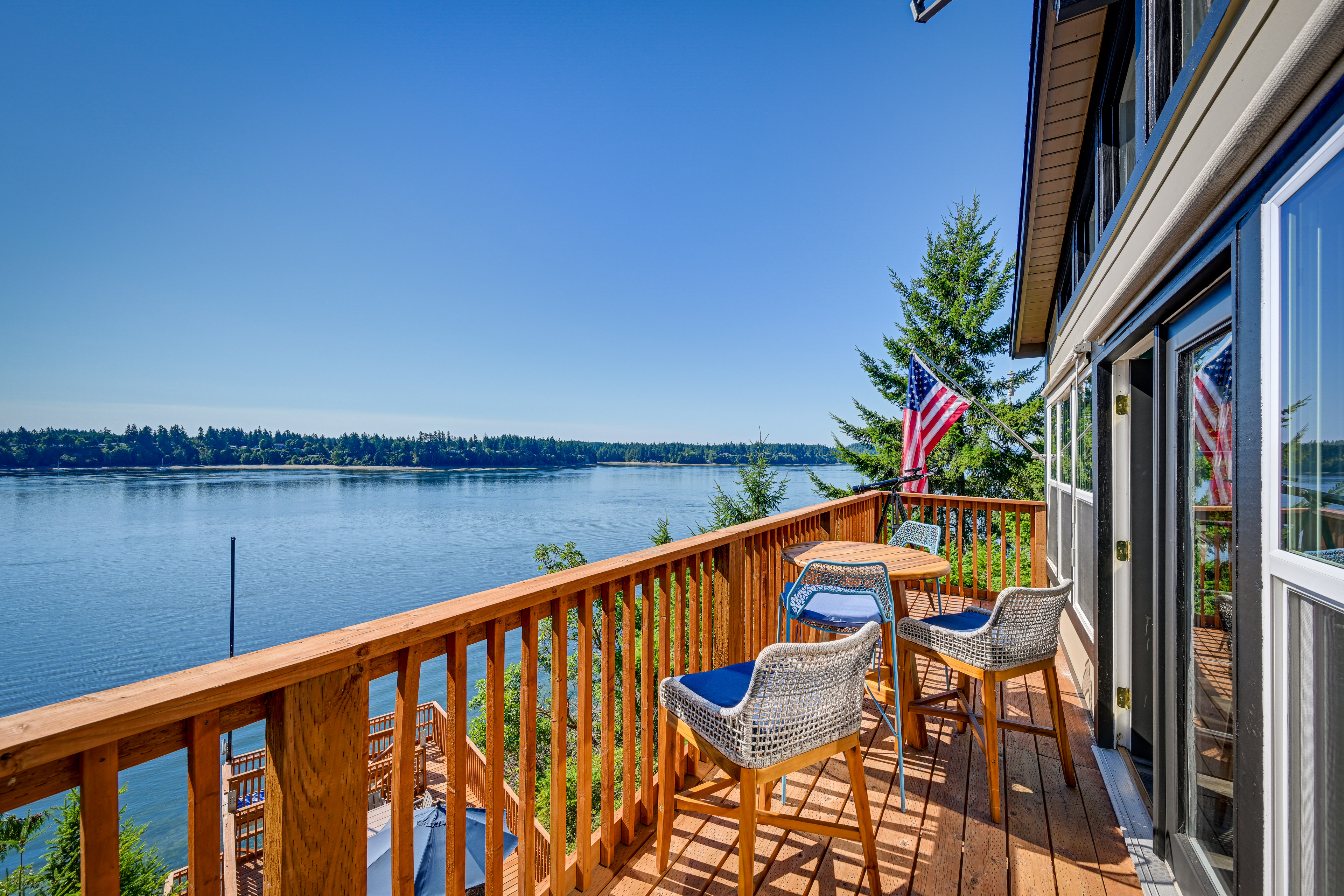 Property Image 1 - Waterfront Harstine Island Escape w/ Private Beach