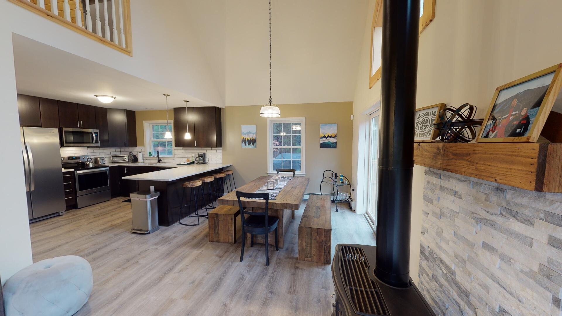 Kitchen and Dining area