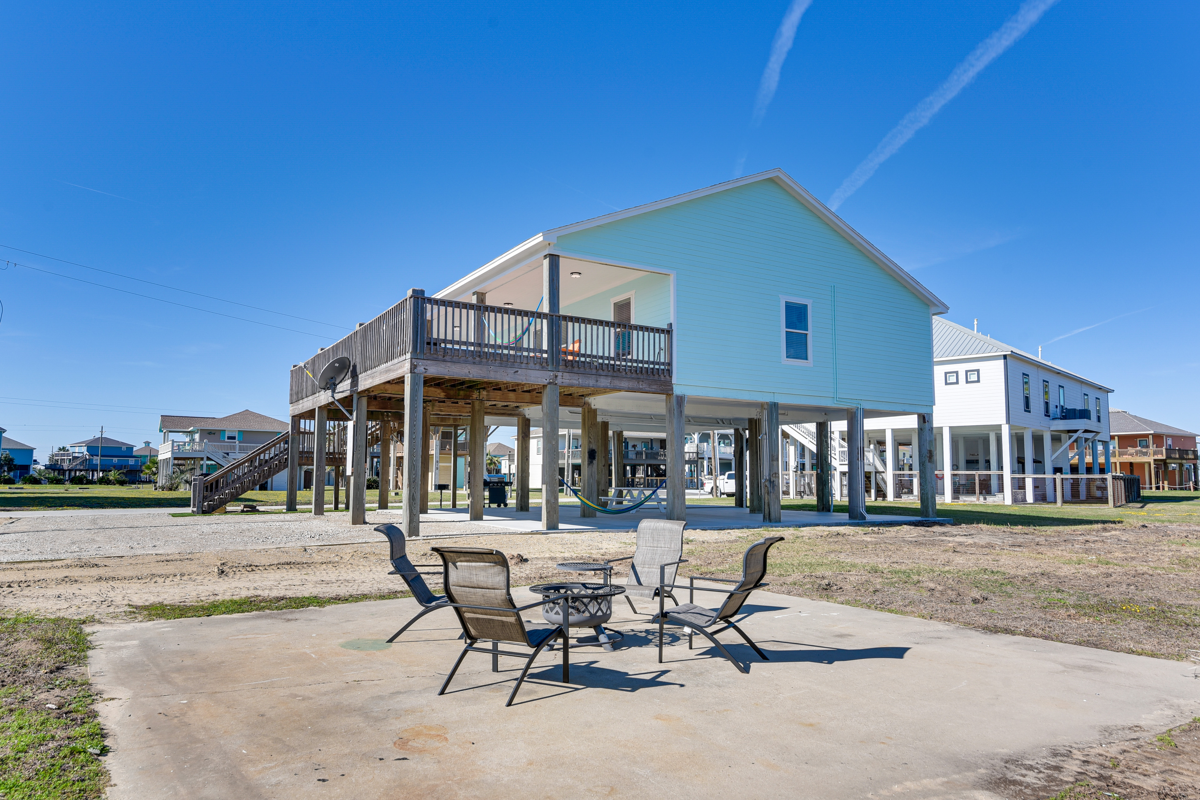 Property Image 2 - Ocean-View Crystal Beach Home: Steps to the Sand