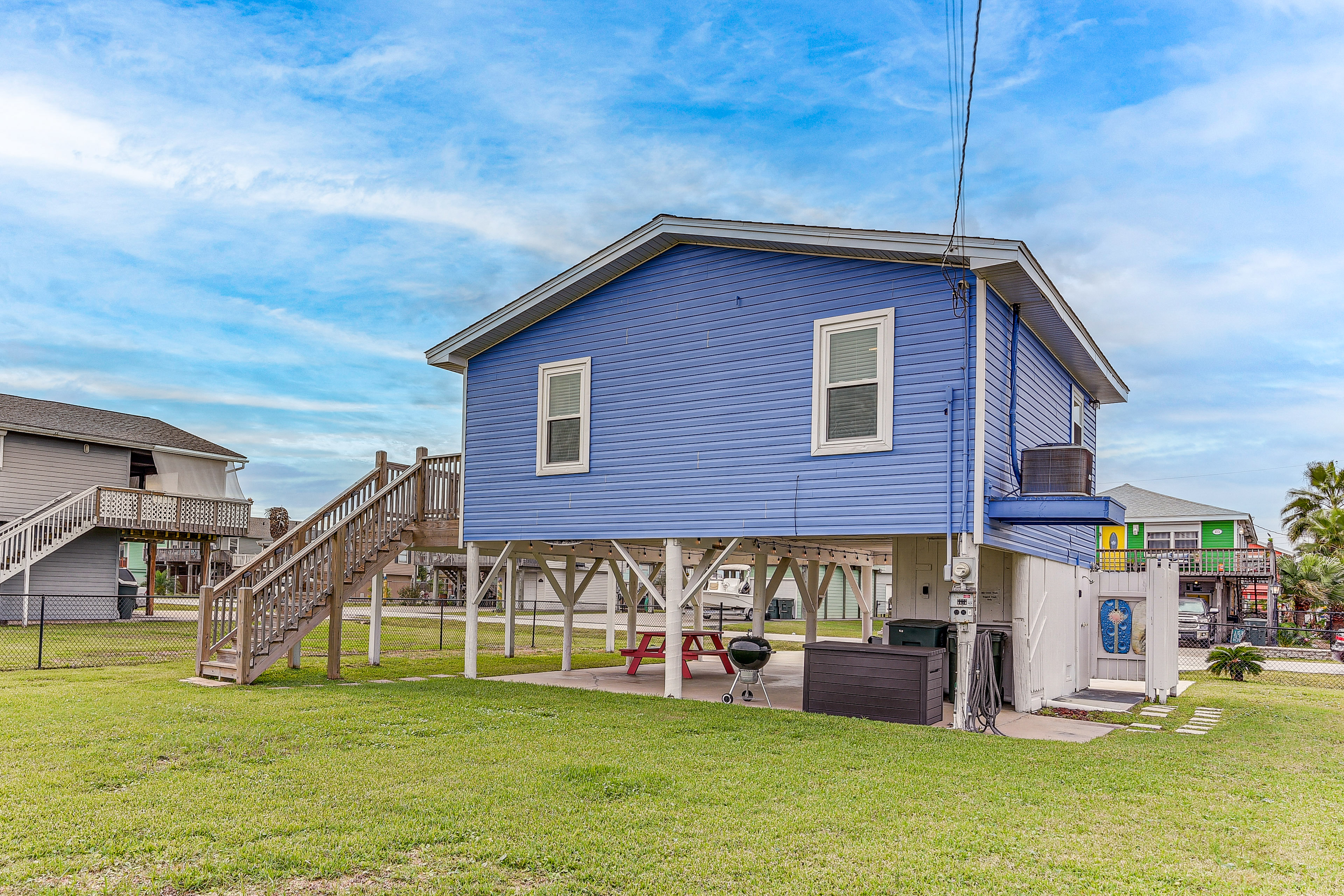 Property Image 1 - Family-Friendly Galveston Home w/ Fire Pit & Grill