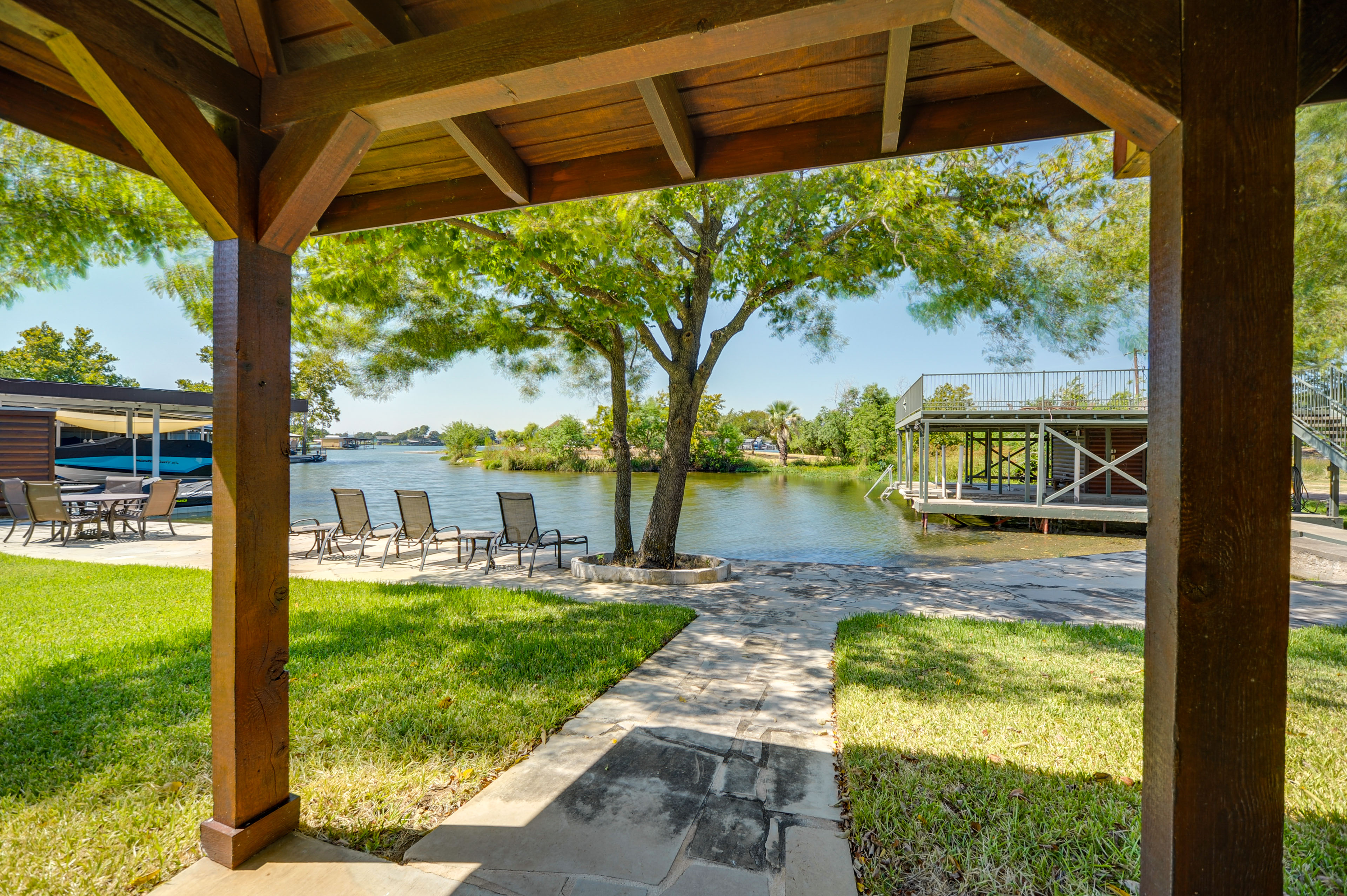 Property Image 1 - Waterfront Vacation Rental Cabin on Lake LBJ!