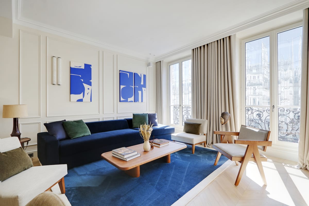 Property Image 1 - A Breathtaking 2-BR/2BA with services in Rivoli - Louvre