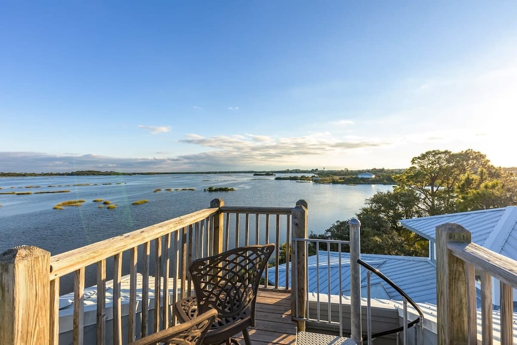 Lookout perch on the roof!