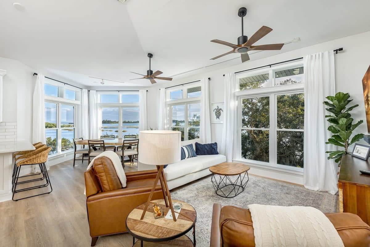 Open concept living room