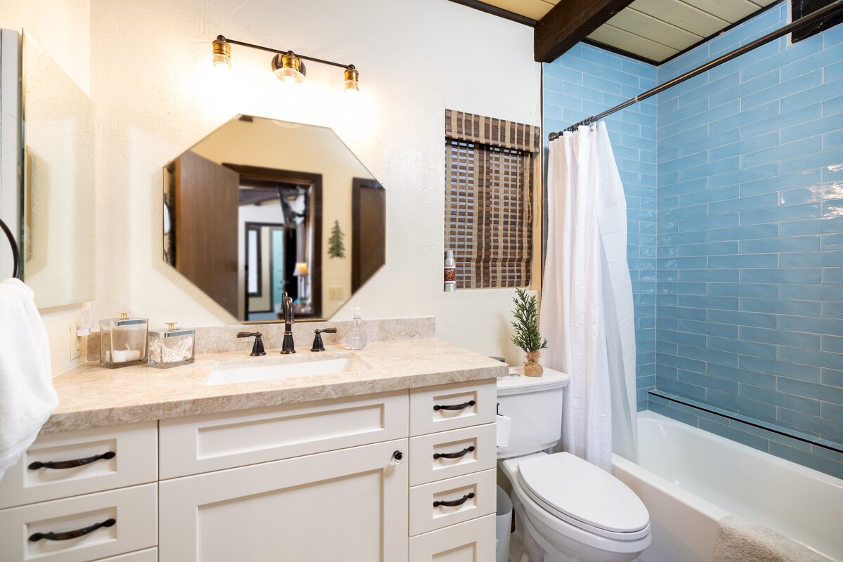 Ensuite new bathroom in Master bedroom with elegant fixtures.