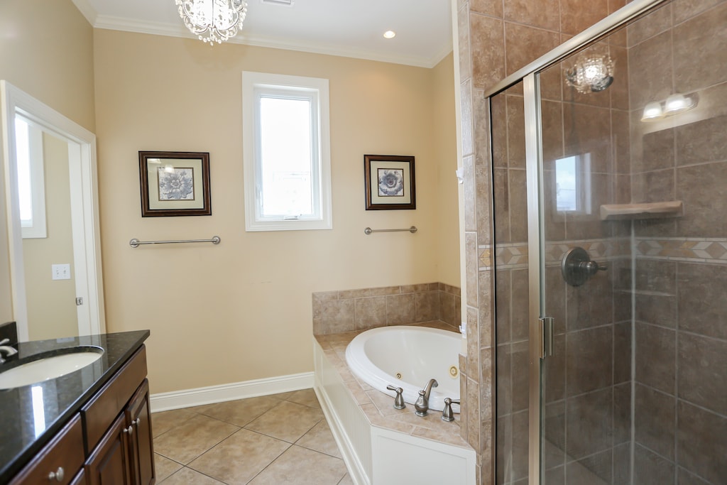 Bedroom 1 - Master Bath Shower