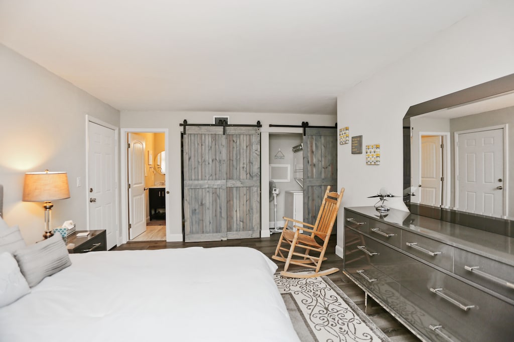 Bedroom 3 with Master Bath & Laundry Closet