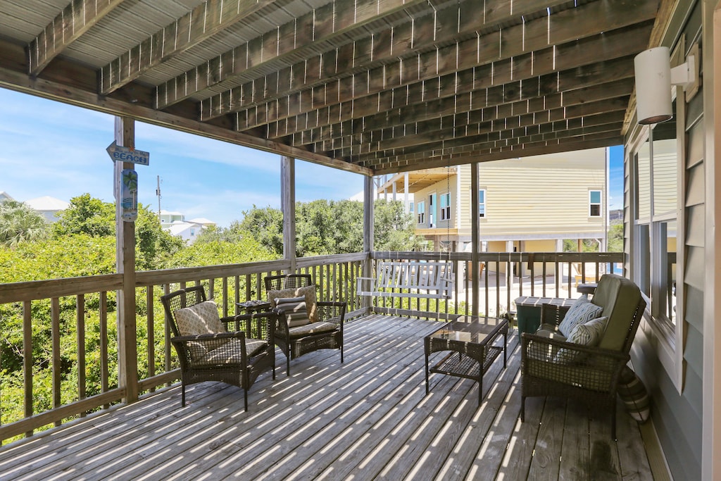 Beachside Deck View