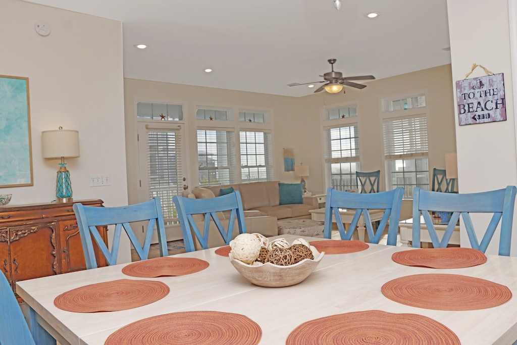 Dining Area and Living Room