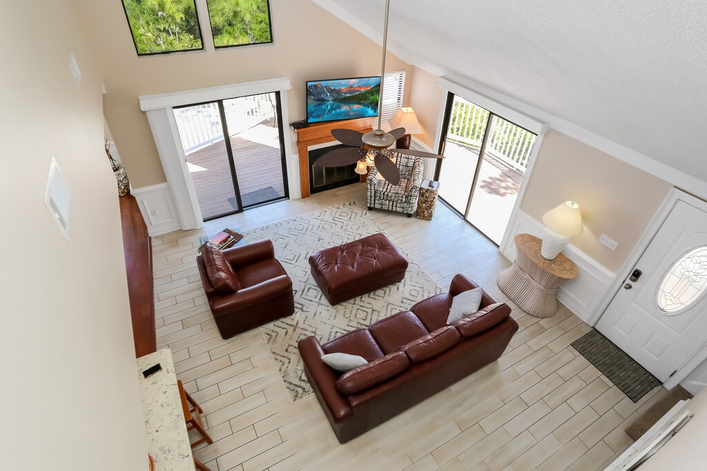 Living Room View from Above