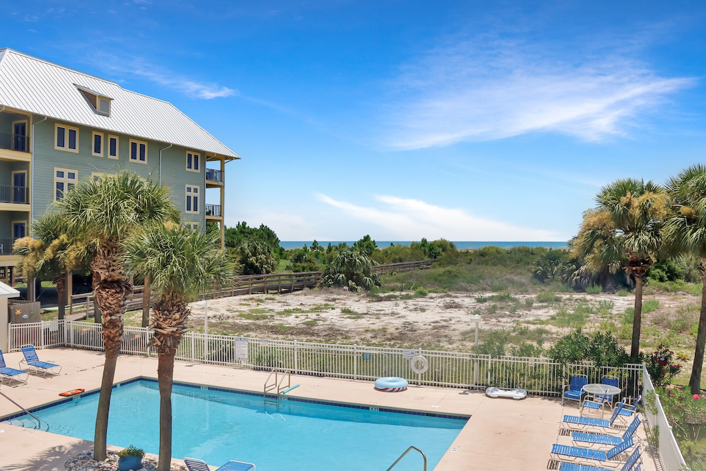 View of Beachfront Swimming Pool