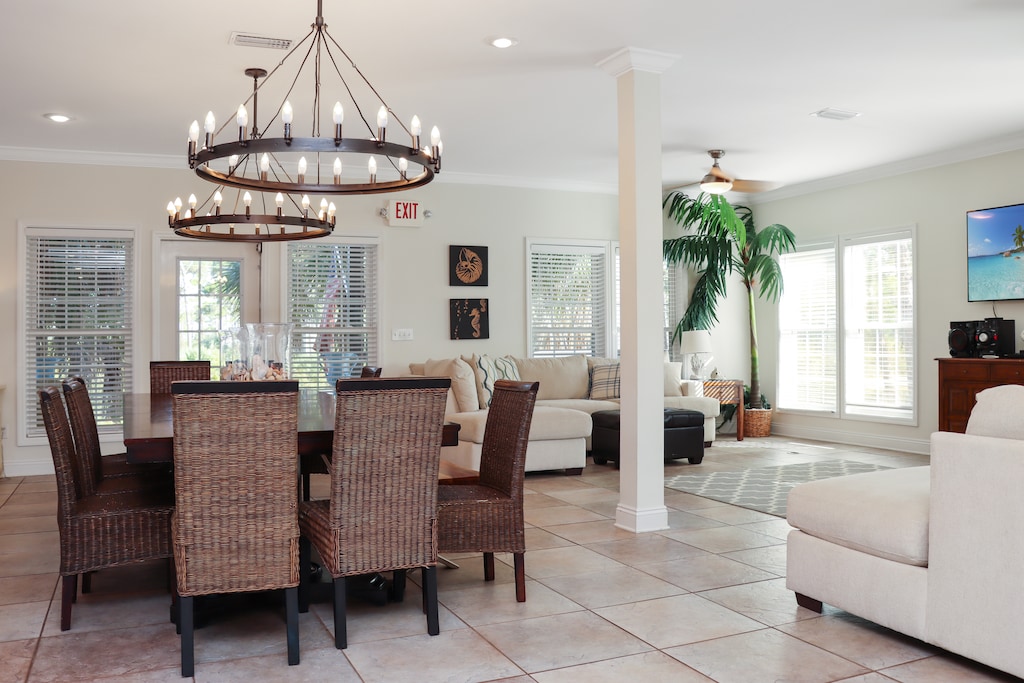 Dining and Living Area