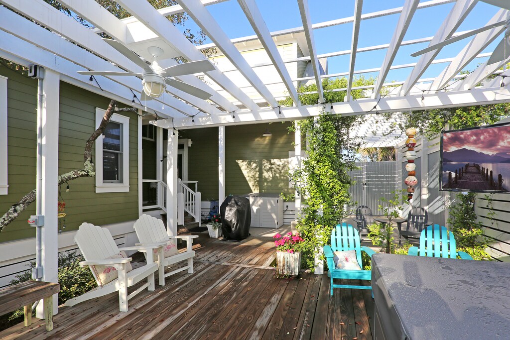 Back Patio Grilling Area