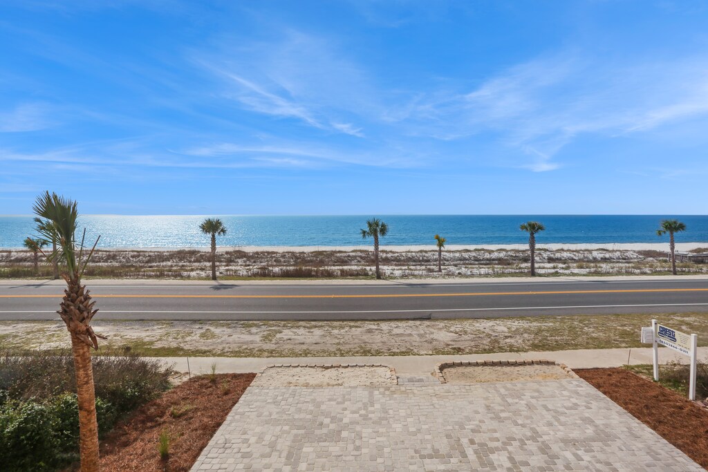 Gulf View & Patio from Main Floor Deck