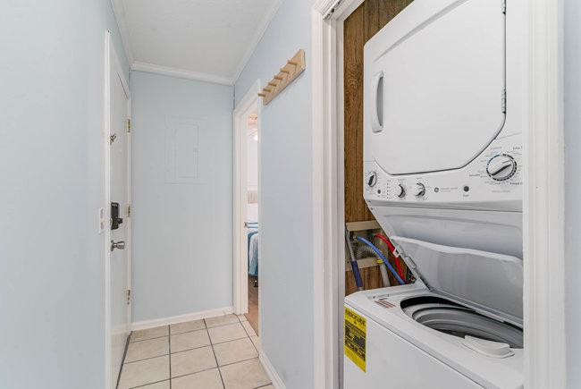 Washer/Dryer Area in Condo Washer/Dryer Area in Condo