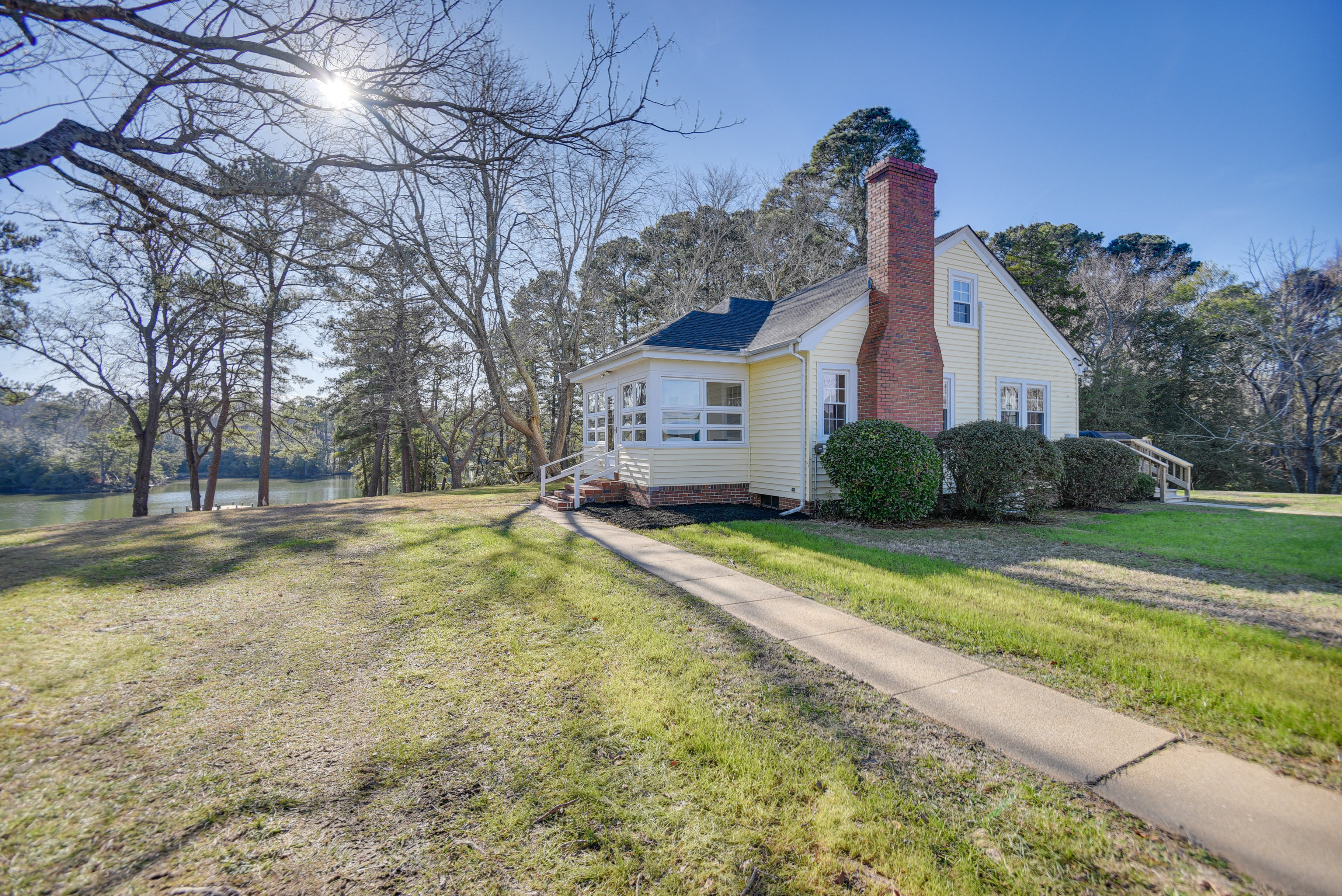 Property Image 2 - Home on Locklies Creek w/ Boat Dock & Lift!