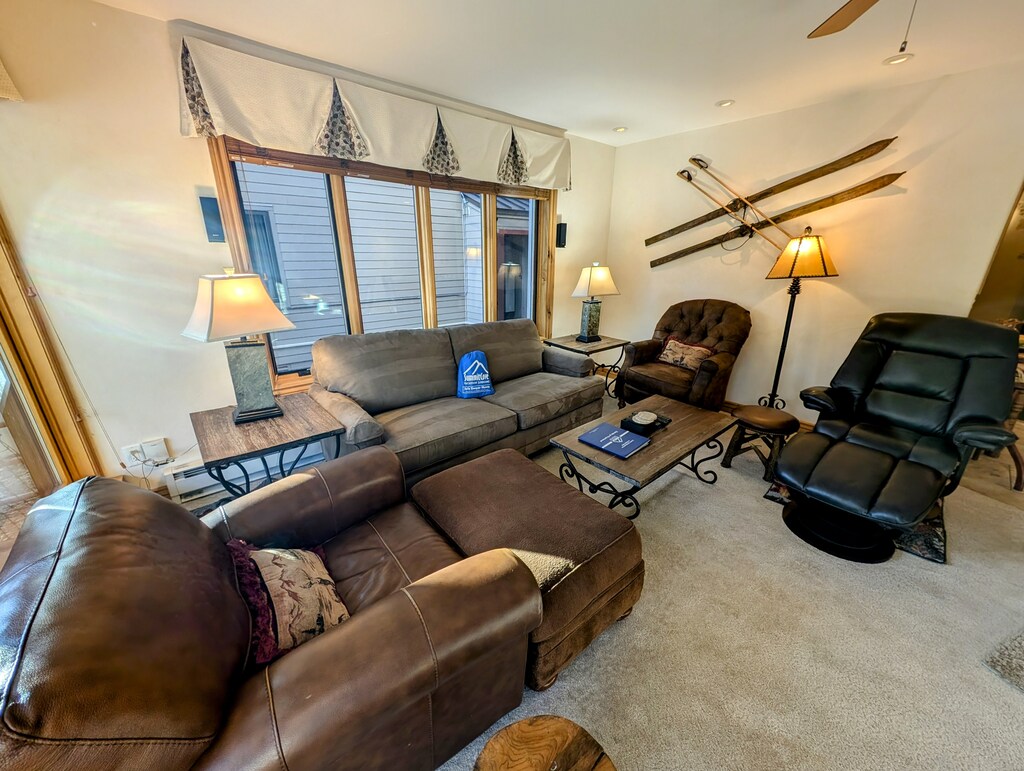 Plenty of room for the whole group to relax