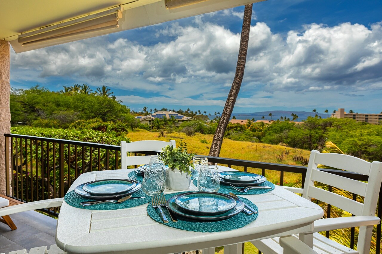 Ocean and Island views from your private lanai
