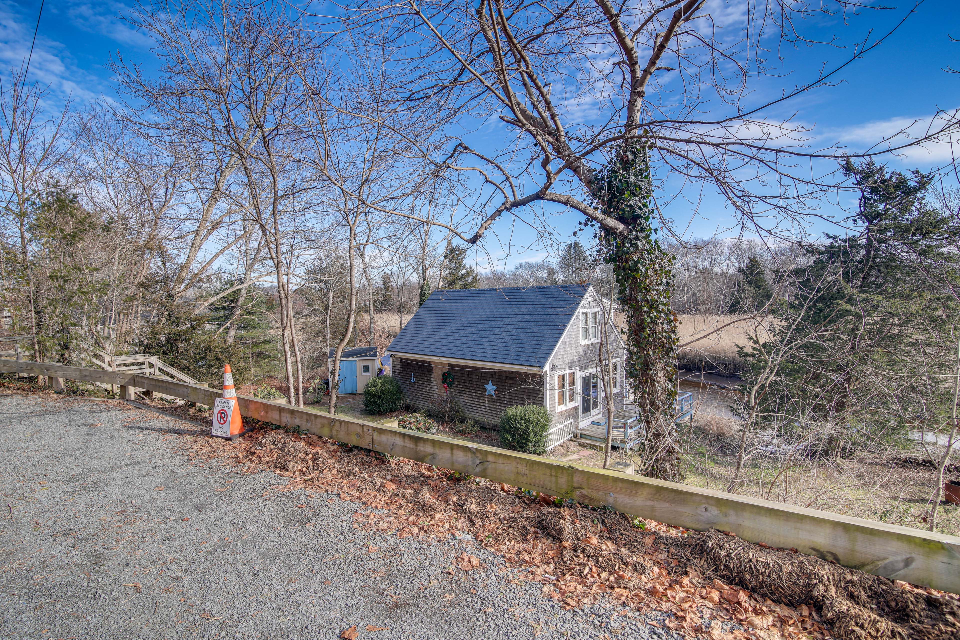 Property Image 2 - Riverfront Kingston Cottage w/ Deck, 2 Mi to Beach