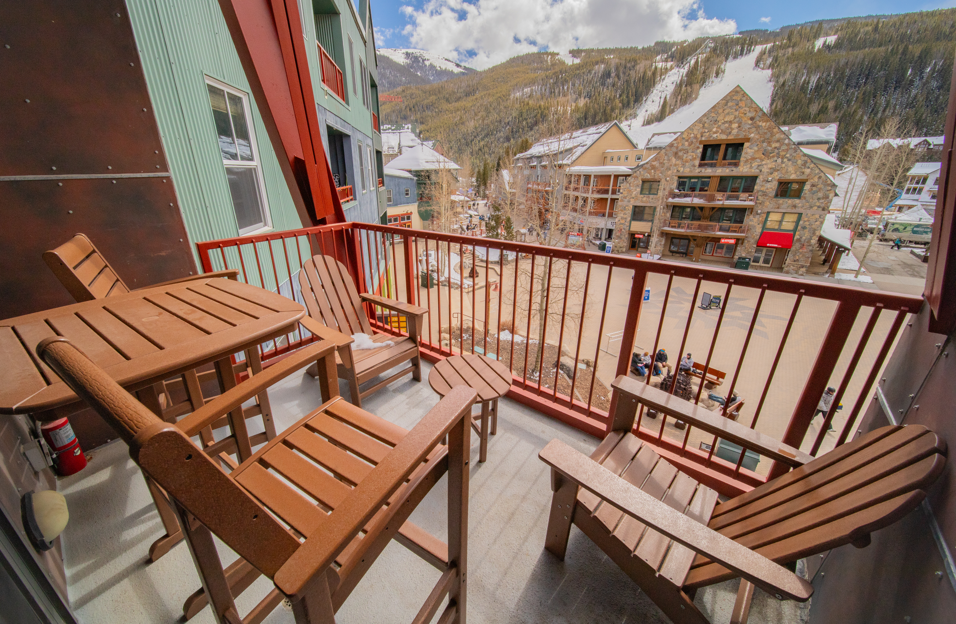 Private balcony in the Village!