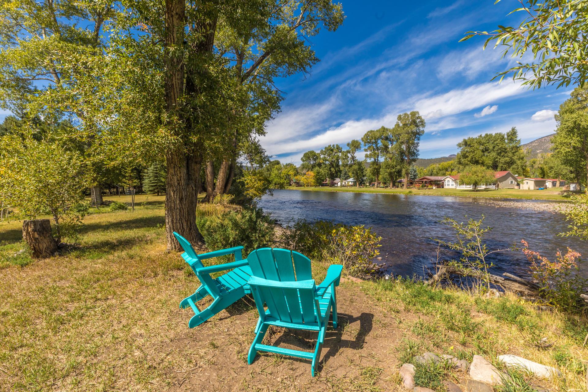 Private stretch of the Rio Grande River