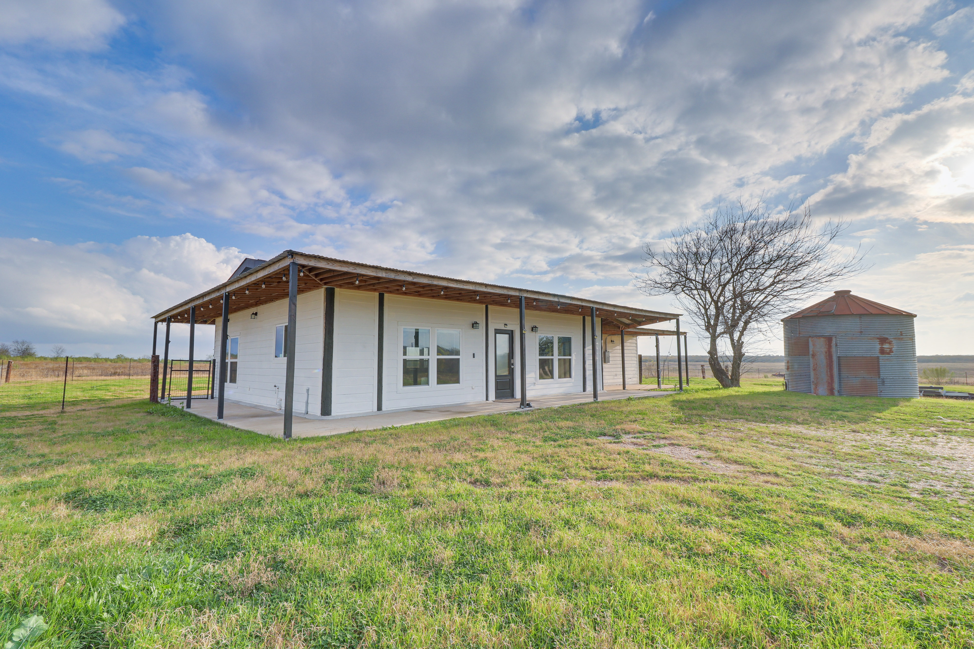 Property Image 1 - Modern Farmhouse in Del Valle: Rural Setting!