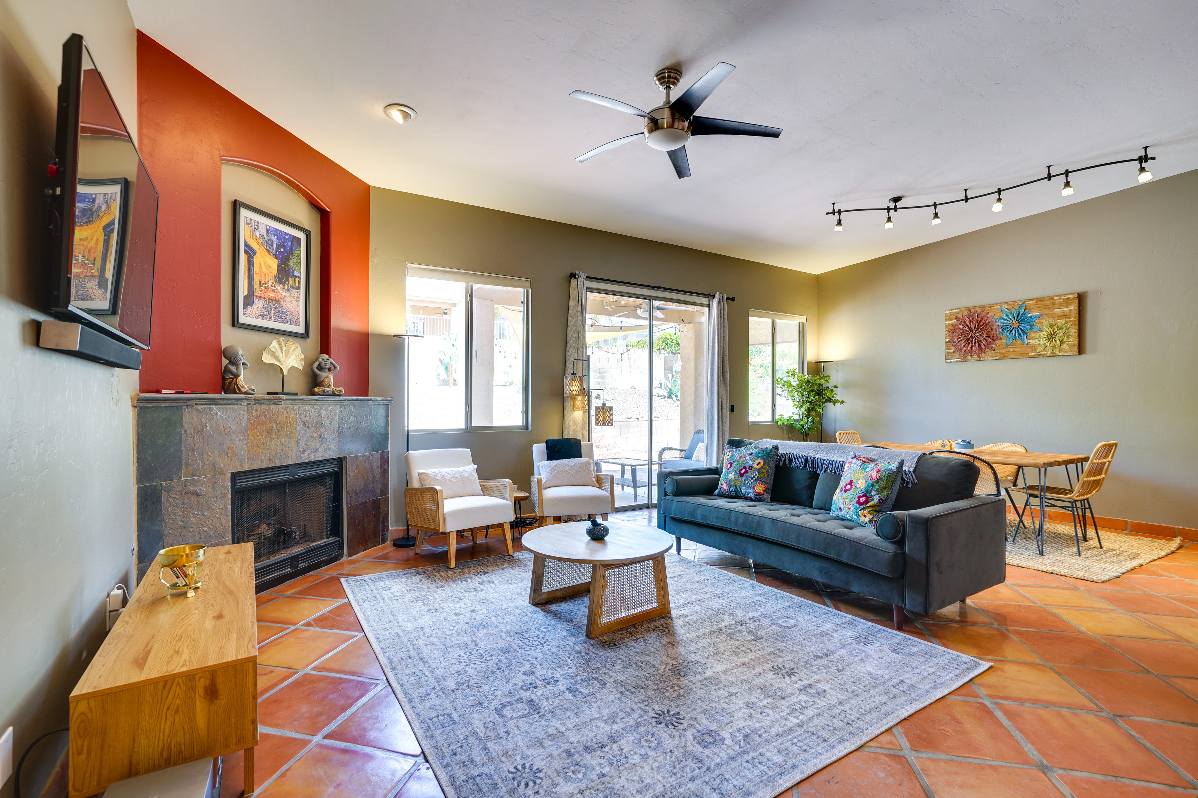 Property Image 1 - Luxury Tucson Retreat: Patio, Hot Tub & Fireplace