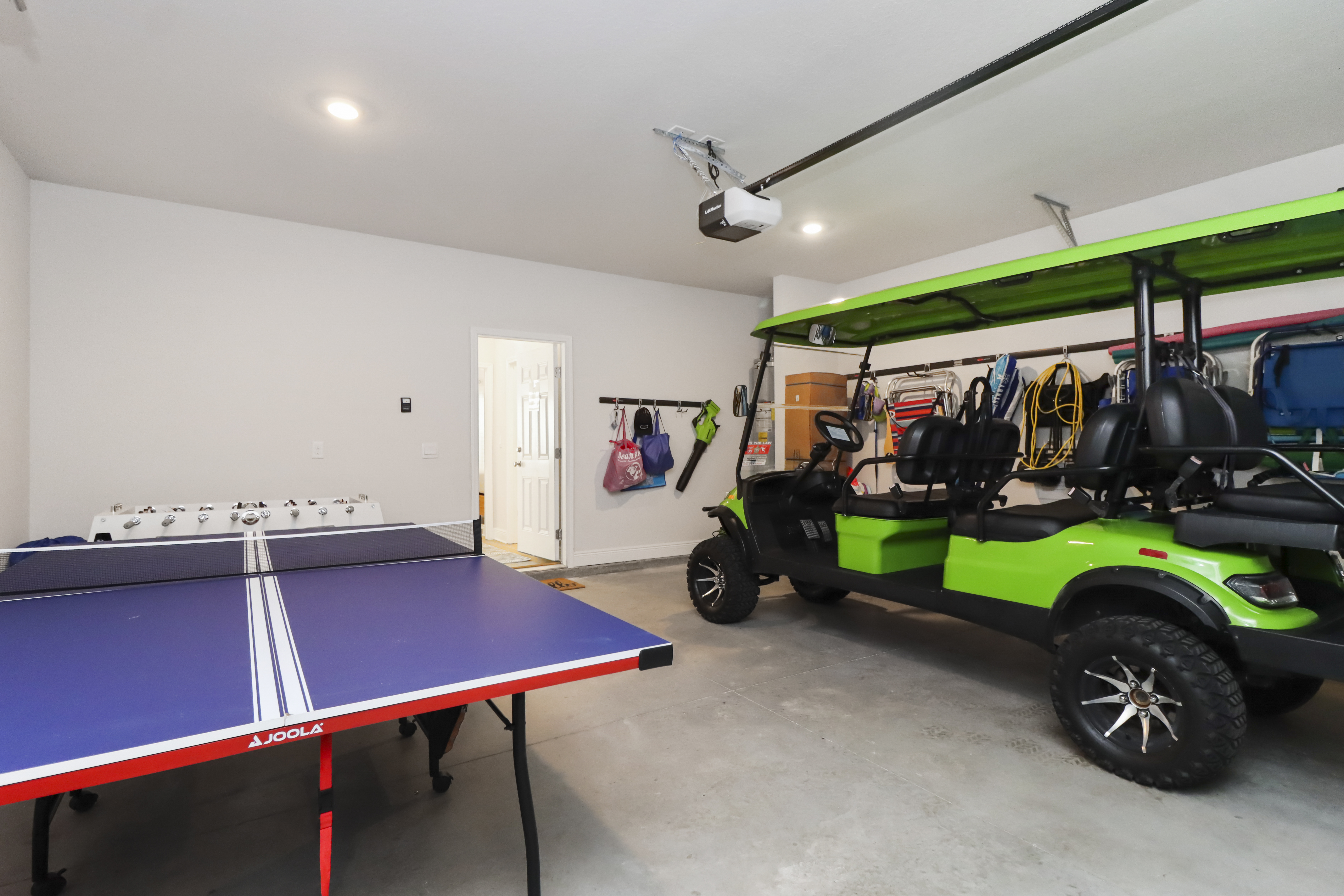 Enclosed Garage