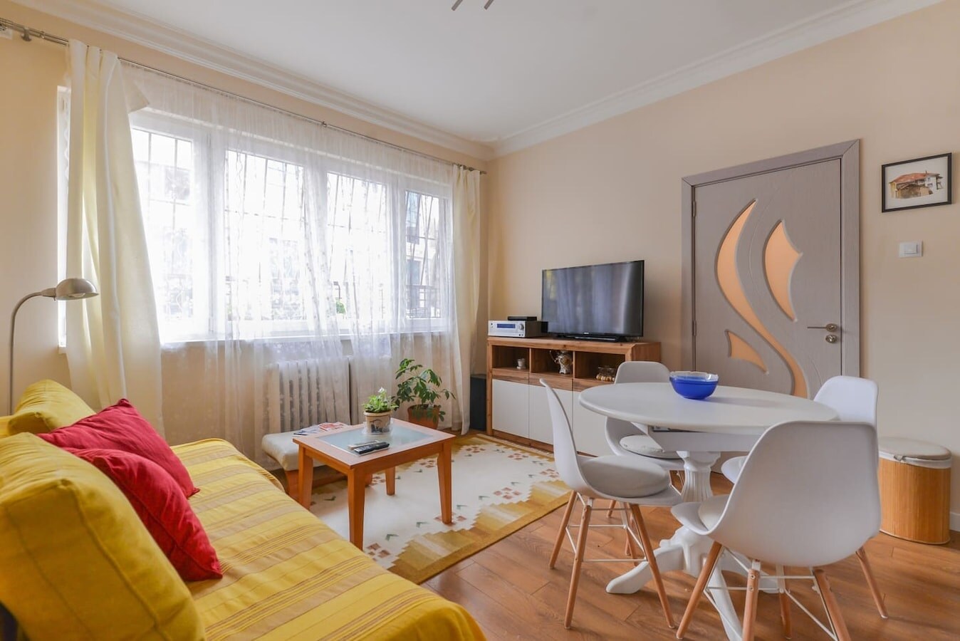 Property Image 1 - Diana Levski 1BD · Welcoming One Bedroom on Vasil Levski Boulevard